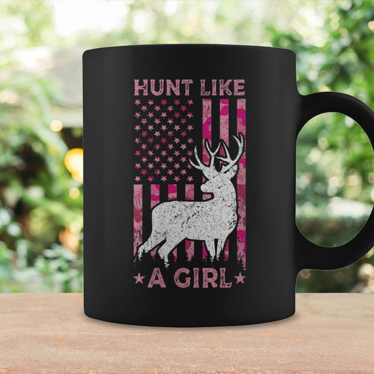 Pink Camo Usa Flag Patriotic Deer Hunting Hunt Like A Girl Coffee Mug Gifts ideas