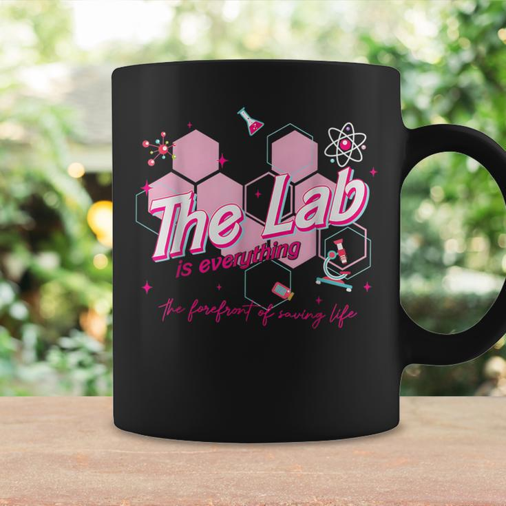 Pink Retro Lab Week 2024 Medical Lab Science Coffee Mug Gifts ideas