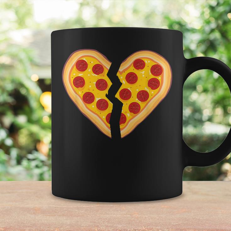 Pizza Broken Heart Pepperoni Slice Heartbreak Coffee Mug Gifts ideas