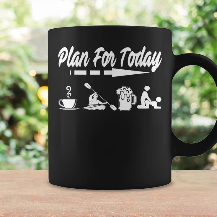 Plan For Today Coffee Kayak Beer Fuck Coffee Mug Gifts ideas