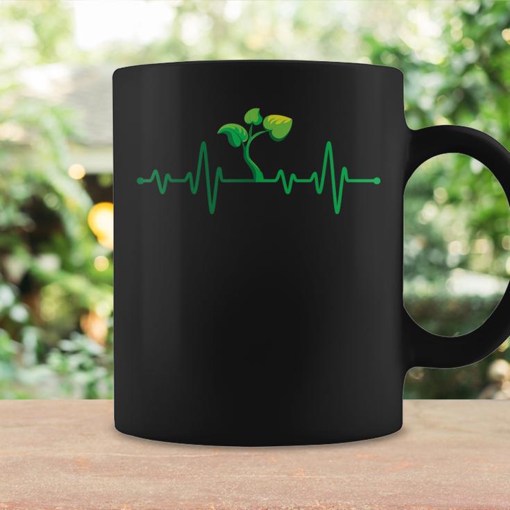 Plant Heartbeat Botany Botanist Gardening Plant Lover Coffee Mug Gifts ideas