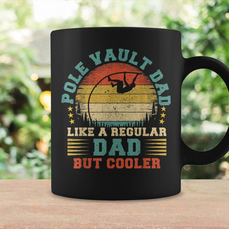 Pole Vault Sports Lover Vintage Pole Vault Dad Father's Day Coffee Mug Gifts ideas