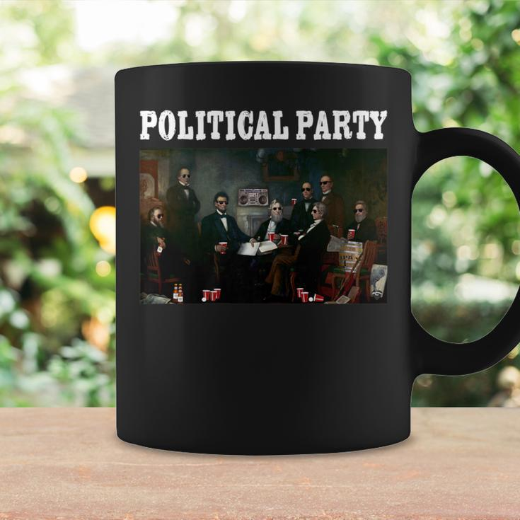 Political Party Abe Lincoln Founding Fathers Beer Drinking Coffee Mug Gifts ideas