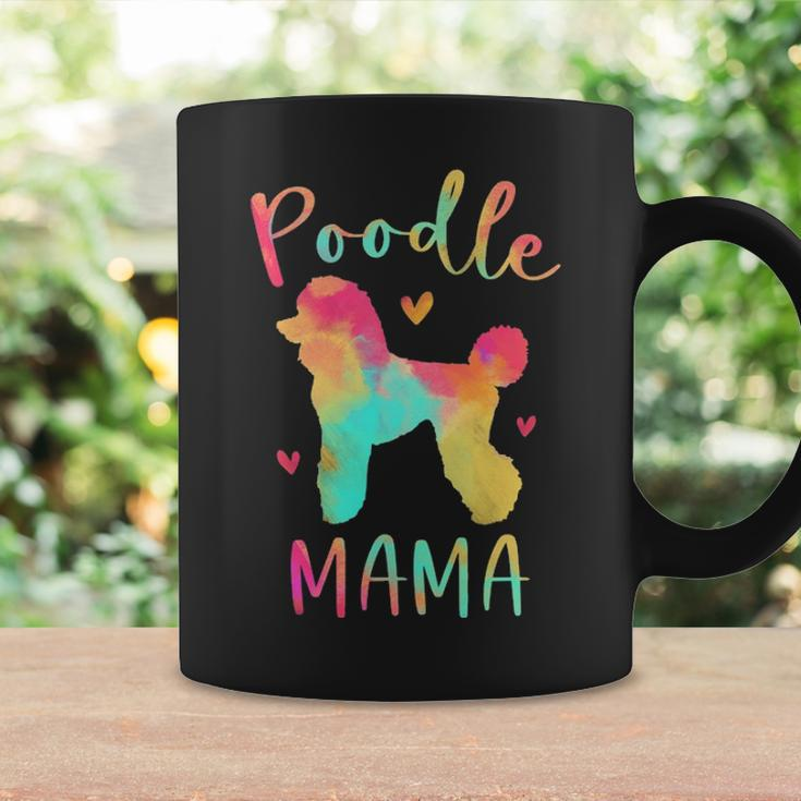 Poodle Mama Colorful Poodle Dog Mom Coffee Mug Gifts ideas
