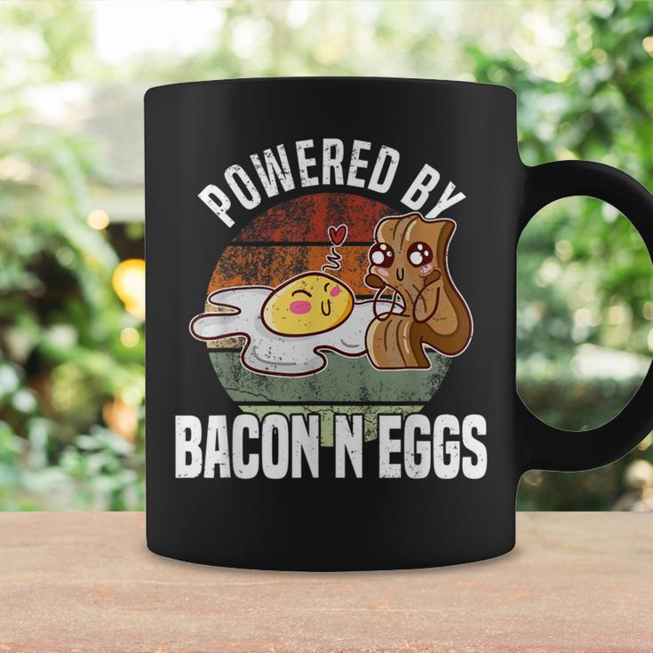 Powered By Bacon And Eggs Bacon Lover Coffee Mug Gifts ideas