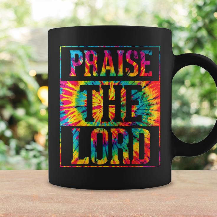 Praise The Lord Christian Faith Tie Dye Cute Christianity Coffee Mug Gifts ideas