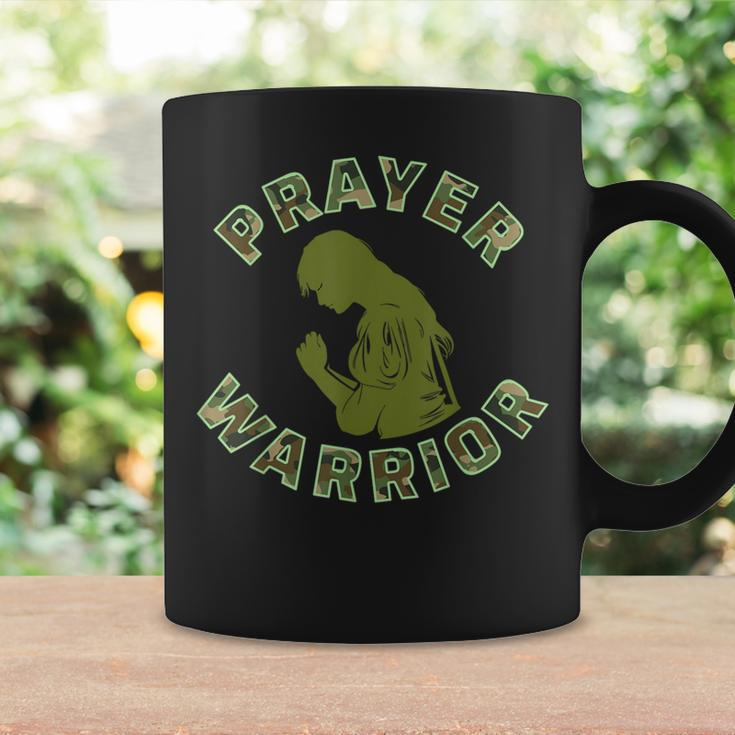 Prayer Warrior Camo Faith God As Silhouette Coffee Mug Gifts ideas