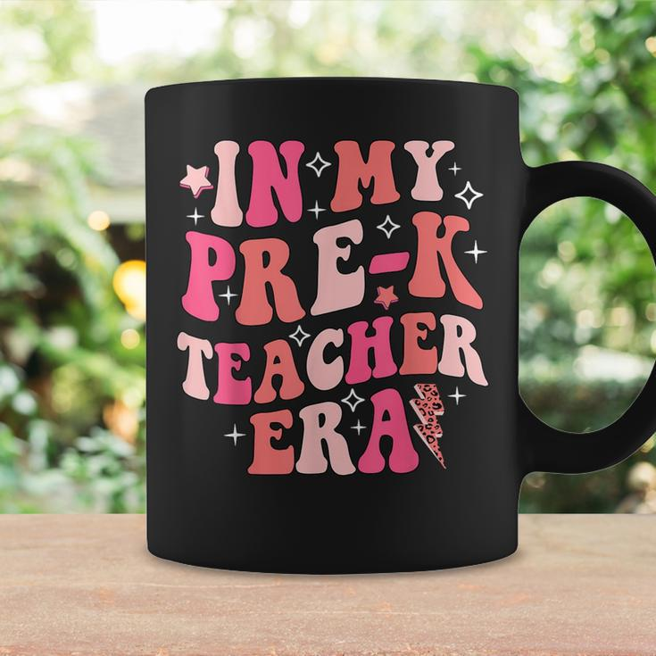 In My Preschool Teacher Era Back To School Pre-K Teacher Kid Coffee Mug Gifts ideas
