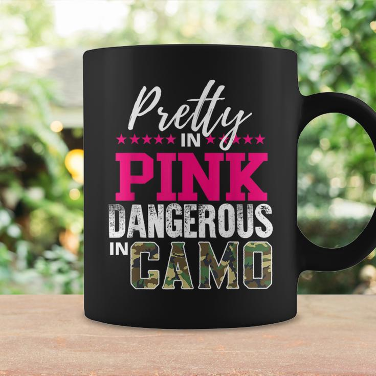 Pretty In Pink Dangerous In Camo Hunting Girl Coffee Mug Gifts ideas