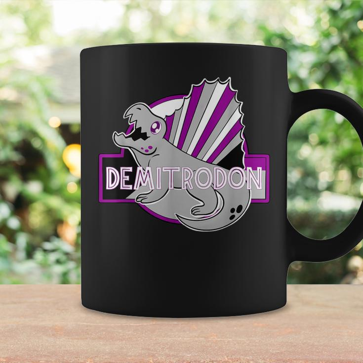 Pride Month Demitrodon Demisexual Flag Demi Coffee Mug Gifts ideas
