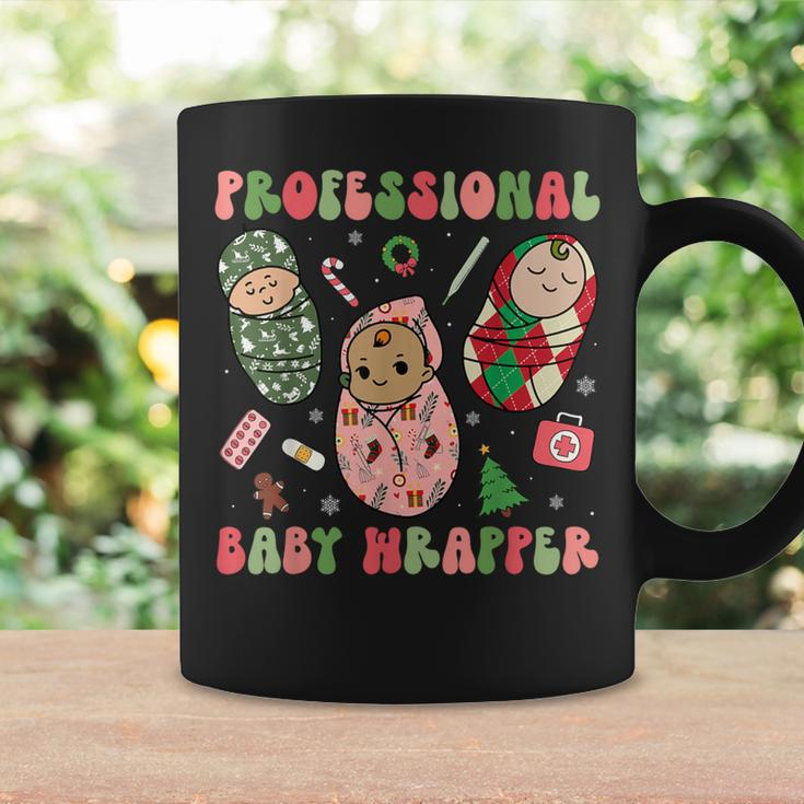 Professional Baby Wrapper Labor Delivery Nurse Christmas Pjs Coffee Mug Gifts ideas