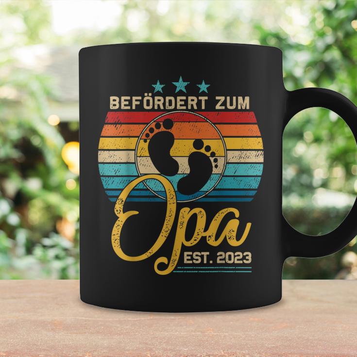 Promote To Grandpa 2023 Vintage Ich Werde Opa 2023 Loading Coffee Mug Gifts ideas