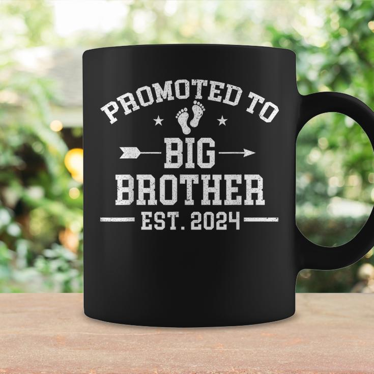 Promoted To Big Brother Est 2024 New Brother 2024 Coffee Mug Gifts ideas