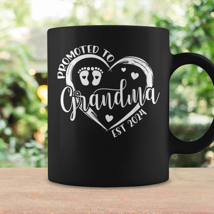 Promoted To Grandma Est 2024 New Grandma Grandmother Coffee Mug Gifts ideas