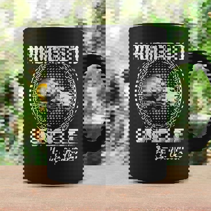 Promoted To Uncle 2023 First Time Fathers Day New Uncle Coffee Mug Gifts ideas
