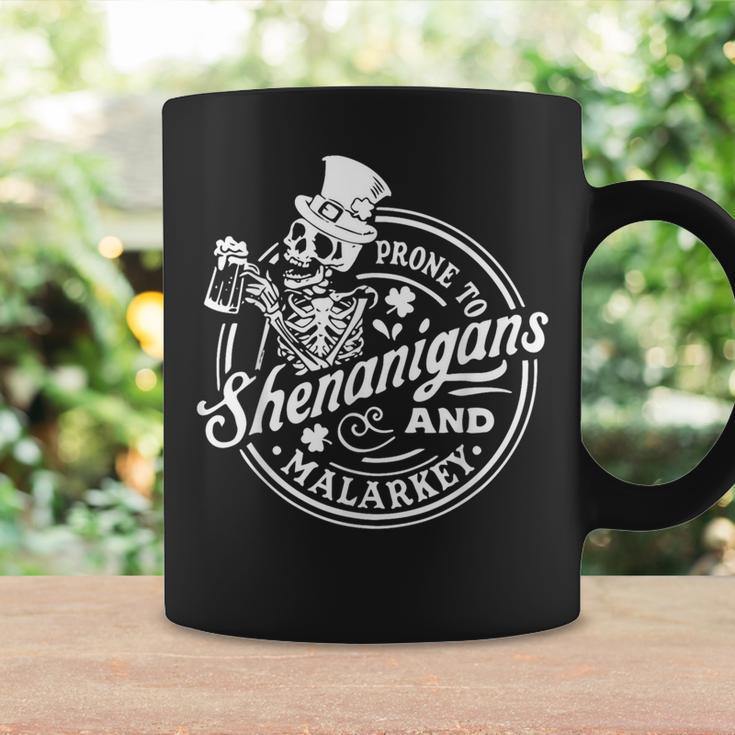 Prone To Shenanigans And Malarkey St Patrick Day Humor Coffee Mug Gifts ideas