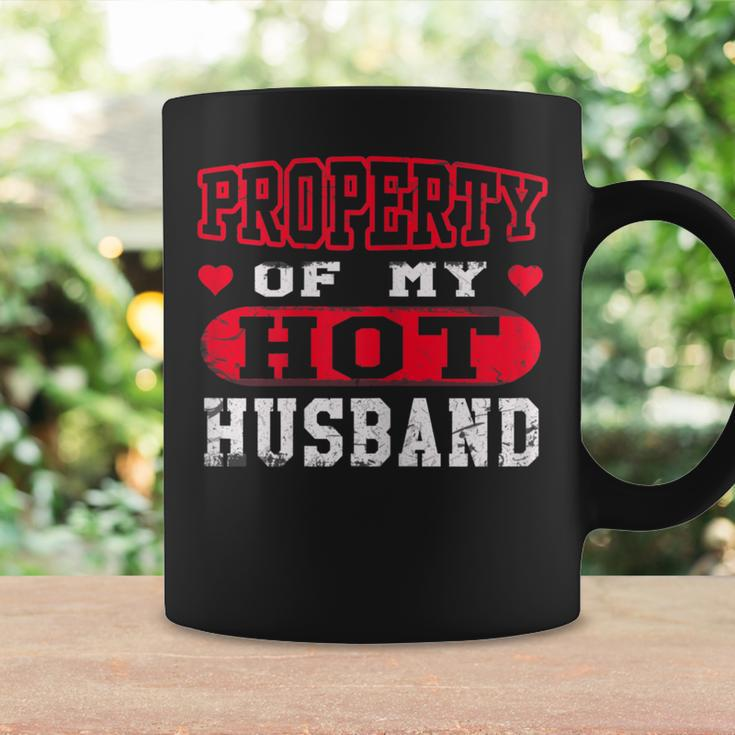 Property Of My Hot Husband Cool Valentine's Day Coffee Mug Gifts ideas