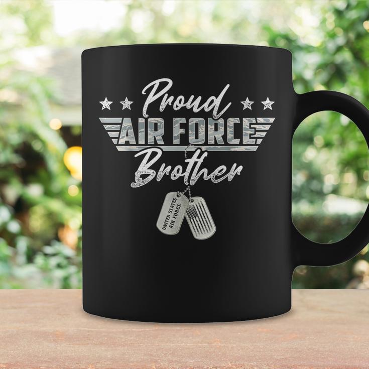Proud Air Force Brother Military Air Force Family Matching Coffee Mug Gifts ideas