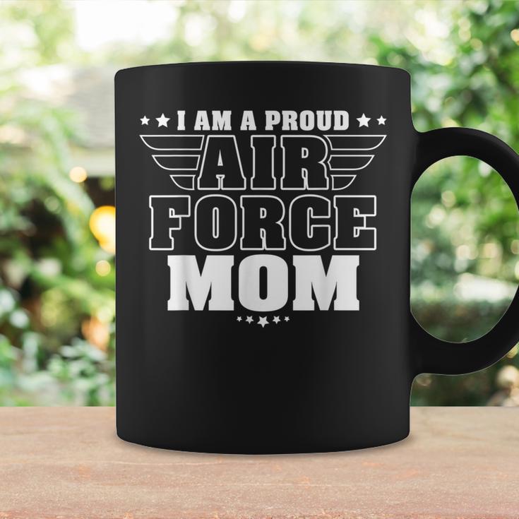 I Am A Proud Air Force Mom Patriotic Pride Military Mother Coffee Mug -  Monsterry DE
