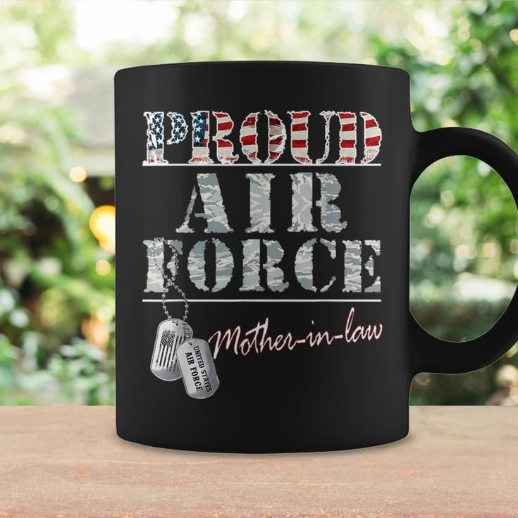 Proud Air Force Motherinlaw American Veteran Military Coffee Mug Gifts ideas