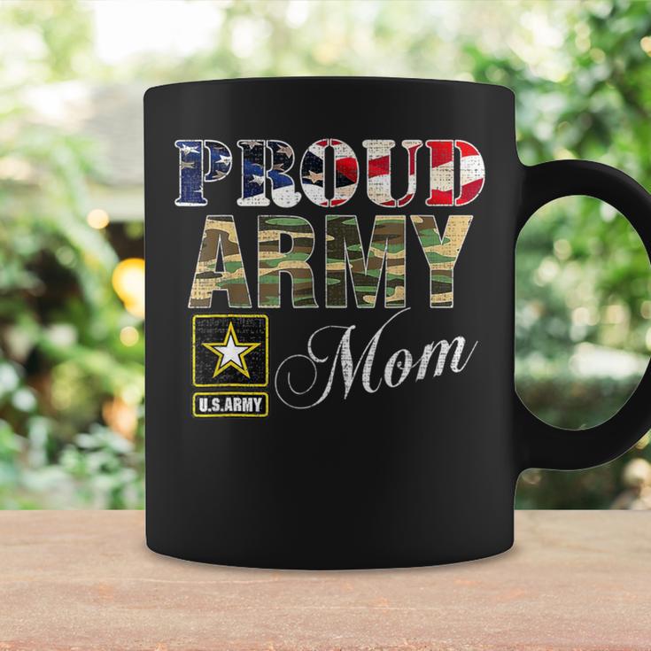 Proud Army Mom With American Flag Veteran Day Coffee Mug Gifts ideas