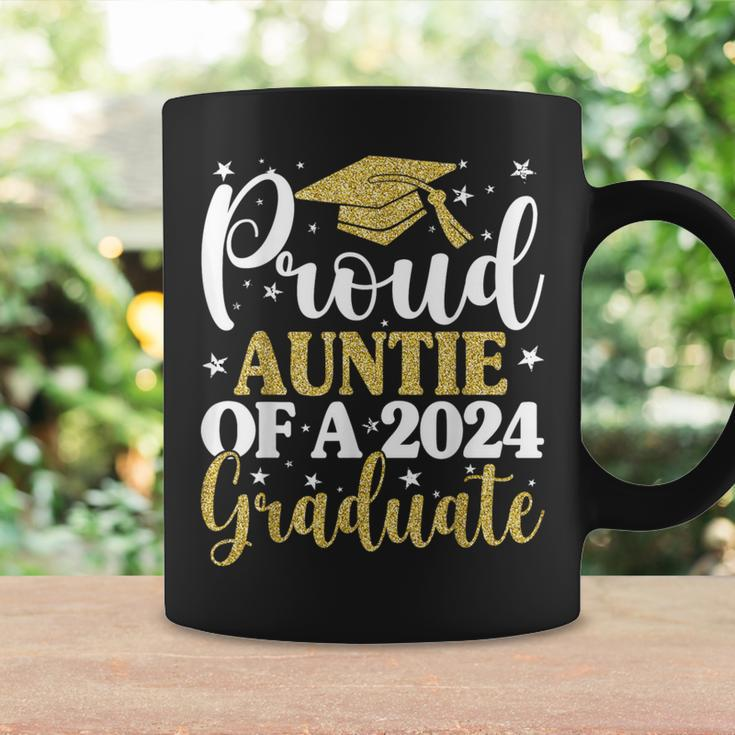 Proud Auntie Of A 2024 Graduate Graduation Matching Family Coffee Mug Gifts ideas