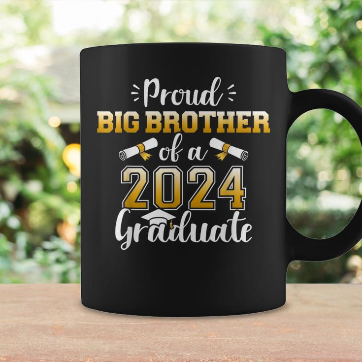 Proud Big Brother Of A Class Of 2024 Graduate For Graduation Coffee Mug Gifts ideas