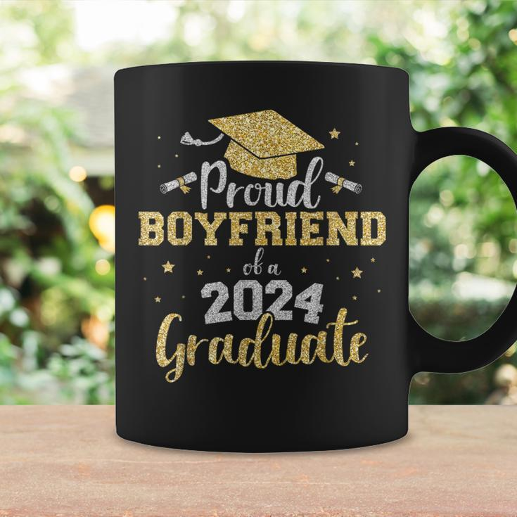 Proud Boyfriend Of Class Of 2024 Graduate Senior Graduation Coffee Mug Gifts ideas