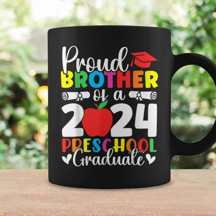 Proud Brother Of Class Of 2024 Preschool Graduate Graduation Coffee Mug Gifts ideas