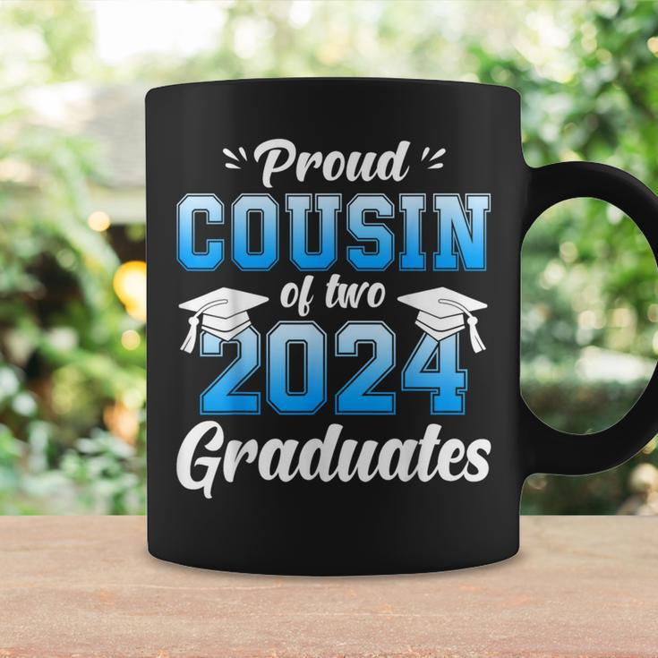 Proud Cousin Of Two 2024 Graduates Class Of 2024 Senior Coffee Mug Gifts ideas