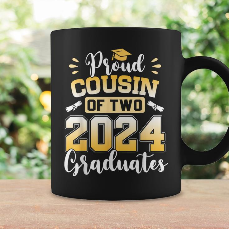 Proud Cousin Of Two 2024 Graduates Senior Class Of 2024 Coffee Mug Gifts ideas