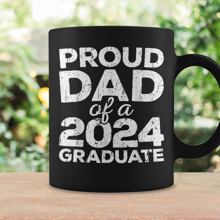 Proud Dad Of A 2024 Graduate Senior Class Graduation Coffee Mug Gifts ideas