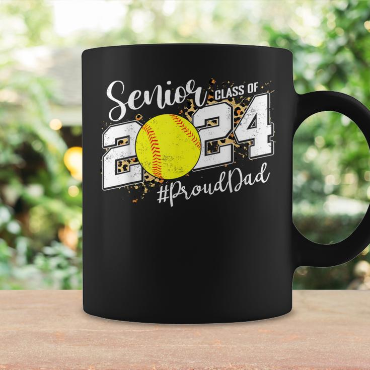 Proud Dad Of A 2024 Senior Graduate Class 2024 Softball Coffee Mug Gifts ideas