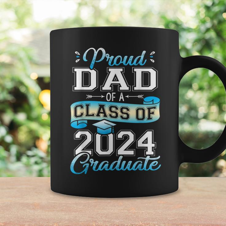 Proud Dad Of A Class Of 2024 Graduate Senior 2024 Coffee Mug Gifts ideas