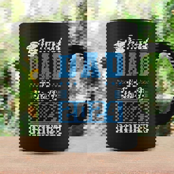 Proud Dad Of A Class Of 2024 Graduate Graduation Dad Family Coffee Mug Gifts ideas