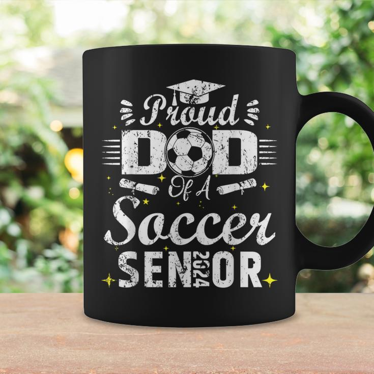 Proud Dad Of A Soccer Senior 2024 Dad Senior Soccer Coffee Mug Gifts ideas