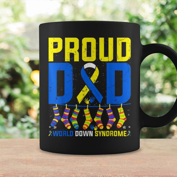Proud Father World Down Syndrome Dad 2024 Coffee Mug Gifts ideas
