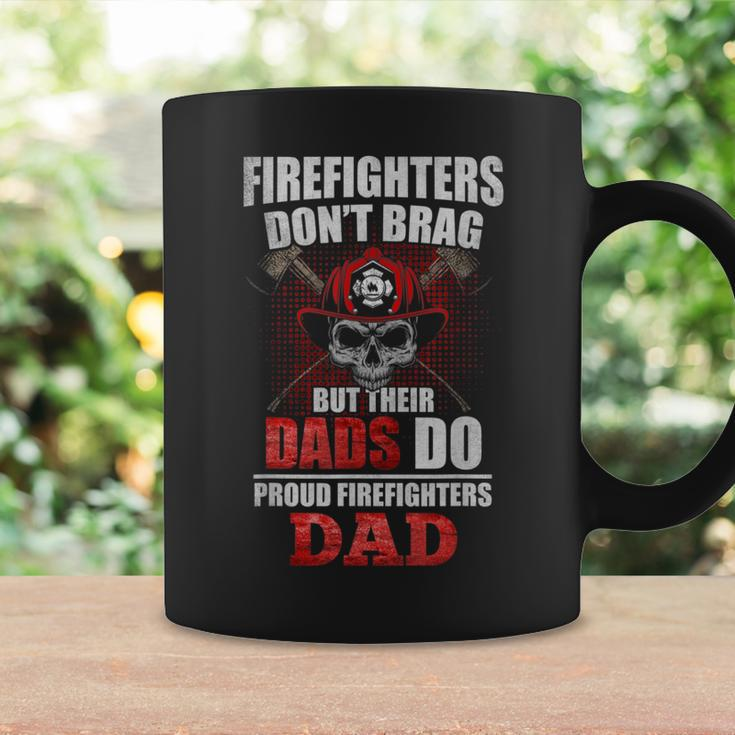Proud Firefighter Dad Firefighter Support Coffee Mug Gifts ideas