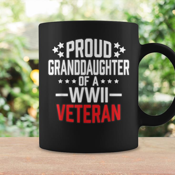 Proud Granddaughter Of A Wwii VeteranMilitary Coffee Mug Gifts ideas