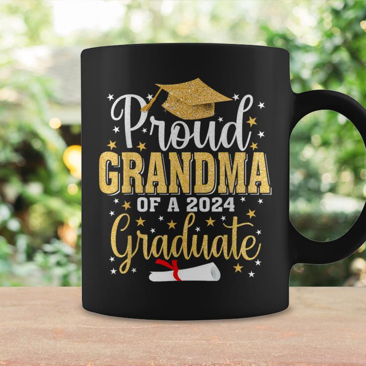 Proud Grandma Of A 2024 Graduate For Family Graduation Coffee Mug Gifts ideas
