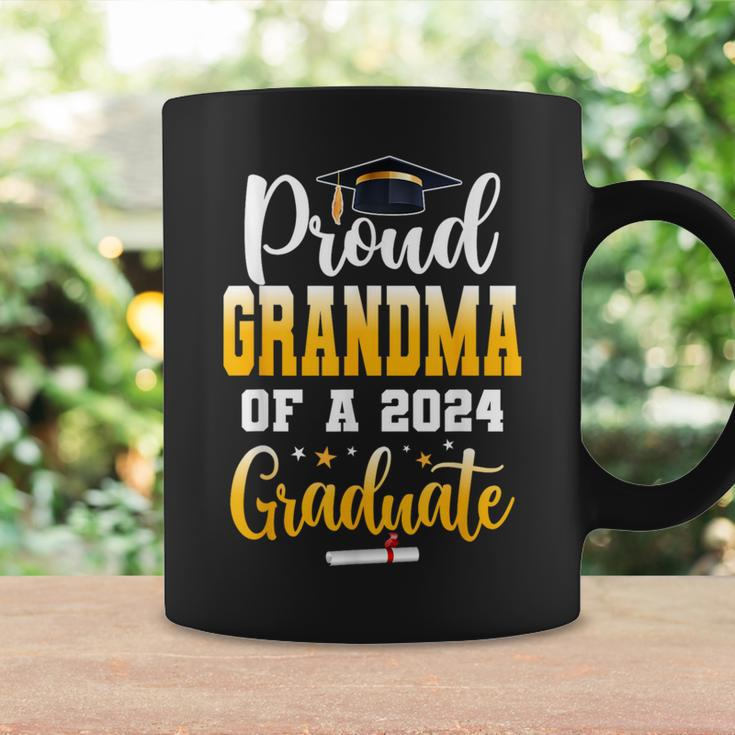 Proud Grandma Of A Class Of 2024 Graduate Senior Grandma Coffee Mug Gifts ideas