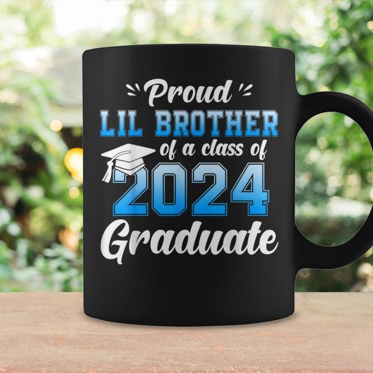 Proud Lil Brother Of A Class Of 2024 Graduate Senior Coffee Mug Gifts ideas