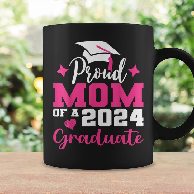 Proud Mom Of 2024 Graduate Senior Mother College Graduation Coffee Mug Gifts ideas