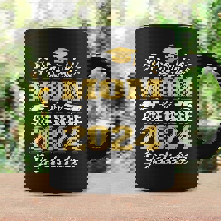 Proud Mom Of 4Th Grade Graduate 2024 Elementary Grad Coffee Mug Gifts ideas