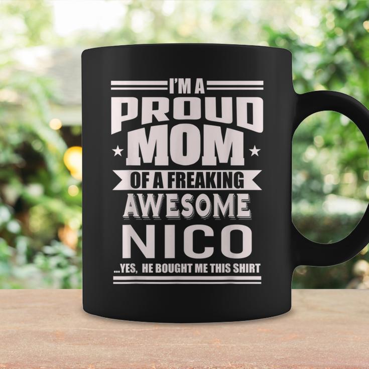 Proud Mom Of A Awesome Nico Mother Son Name Coffee Mug Gifts ideas