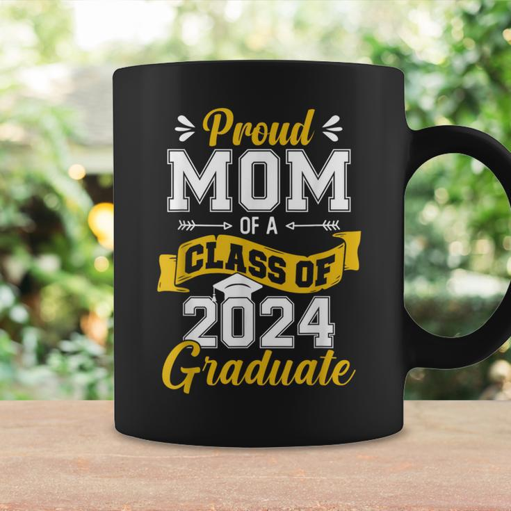 Proud Mom Of A Class Of 2024 Graduate Senior 2024 Graduation Coffee Mug Gifts ideas