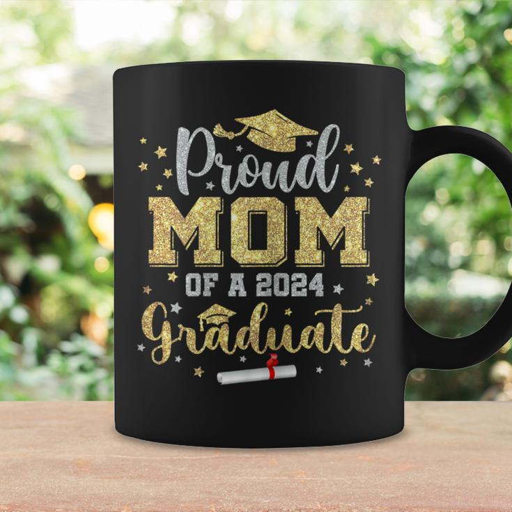 Proud Mom Of A Class Of 2024 Graduate Senior Graduation 2024 Coffee Mug Gifts ideas