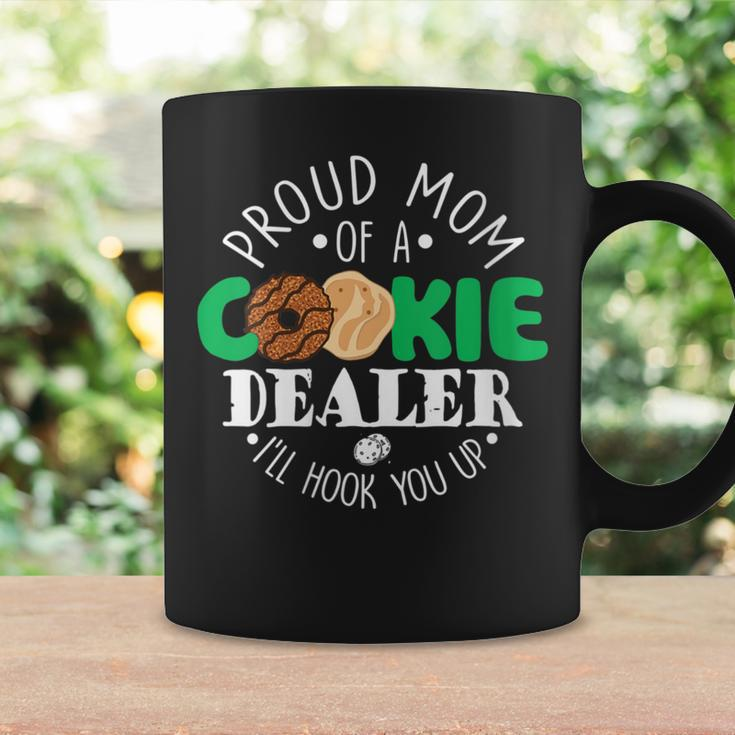 Proud Mom Of A Cookie Dealer Girl Troop Leader Scout Dealer Coffee Mug Gifts ideas