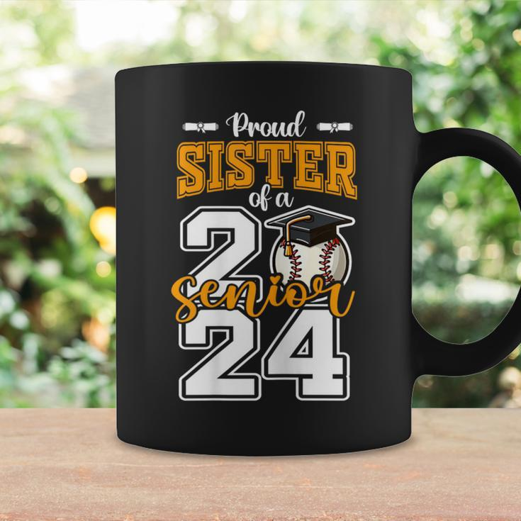 Proud Sister Of A 2024 Baseball Senior Graduation Sister Coffee Mug Gifts ideas