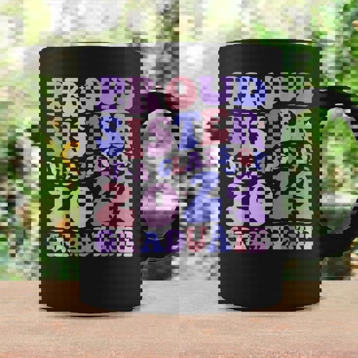 Proud Sister Of A 2024 Graduate Matching Family Graduation Coffee Mug Gifts ideas